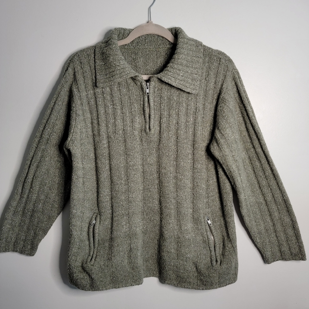 Vintage | Unbranded | 2XL | Mock Neck Pullover